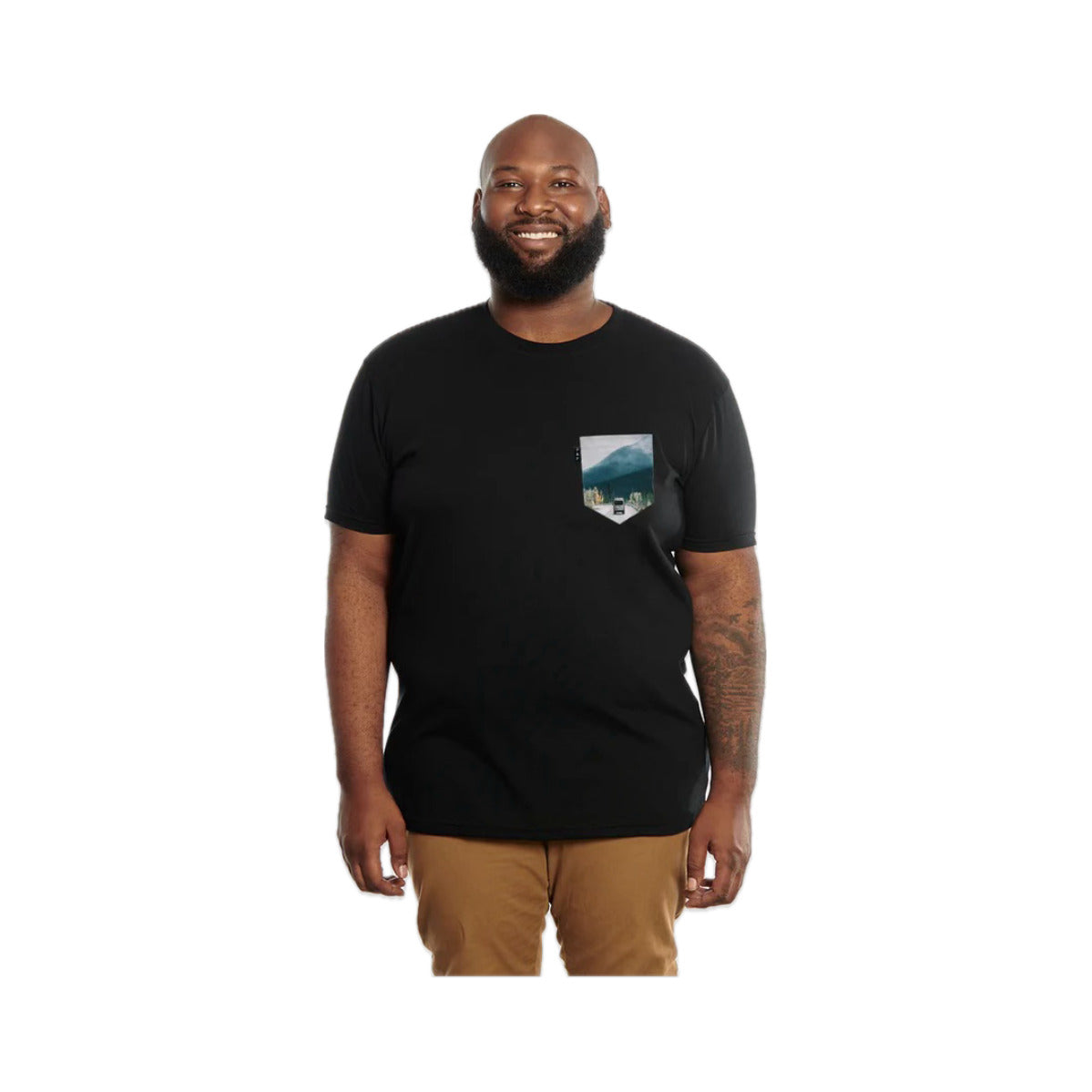 T-shirt à poche - Loadé dans l'Ouest