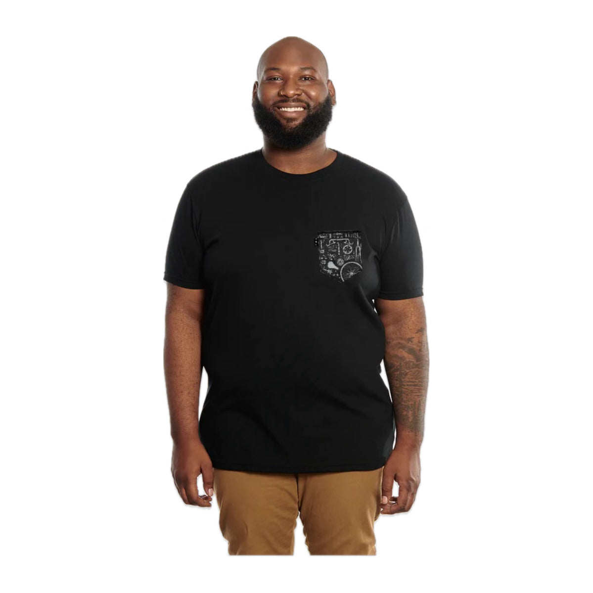 T-shirt à poche - David Bécane
