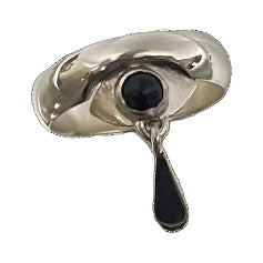 Bague Breloque Mélancolie Black Onyx