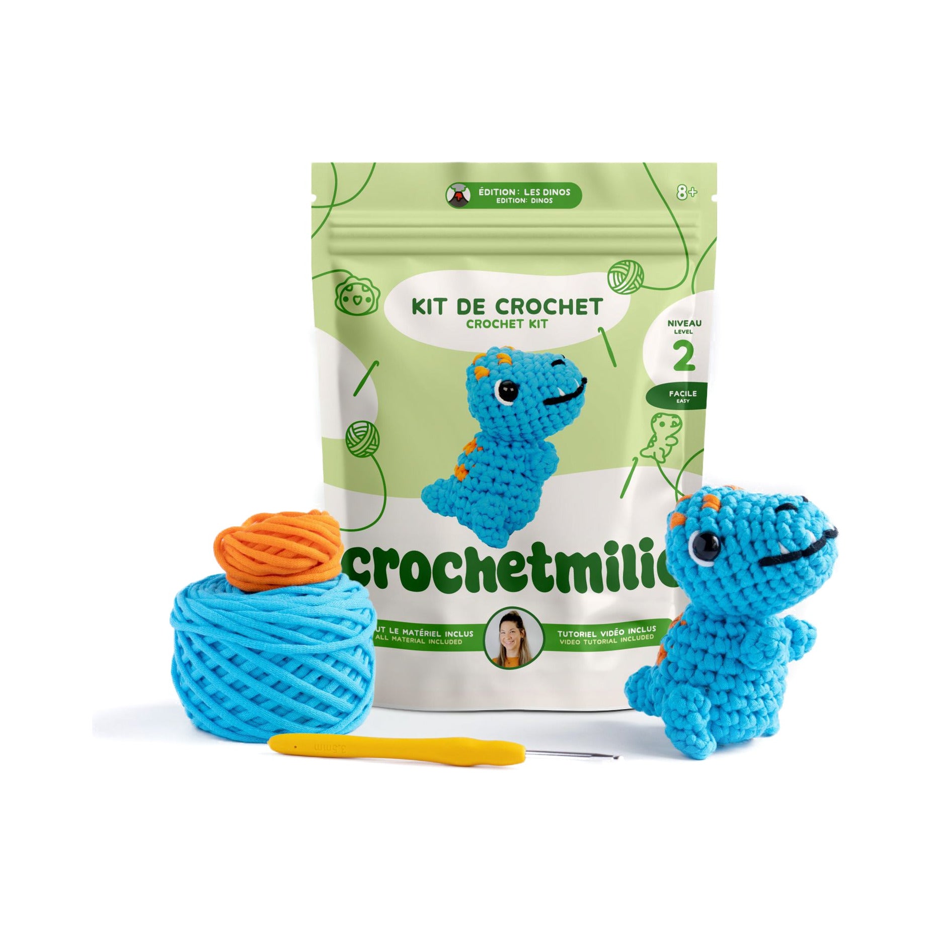 Kit de crochet - Dino T-Rex