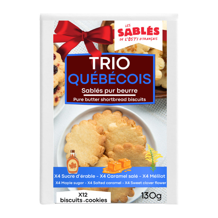 12 Sablés Trio Québécois