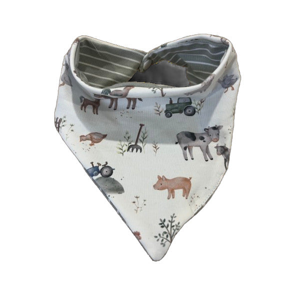 Bandana à motifs de ferme