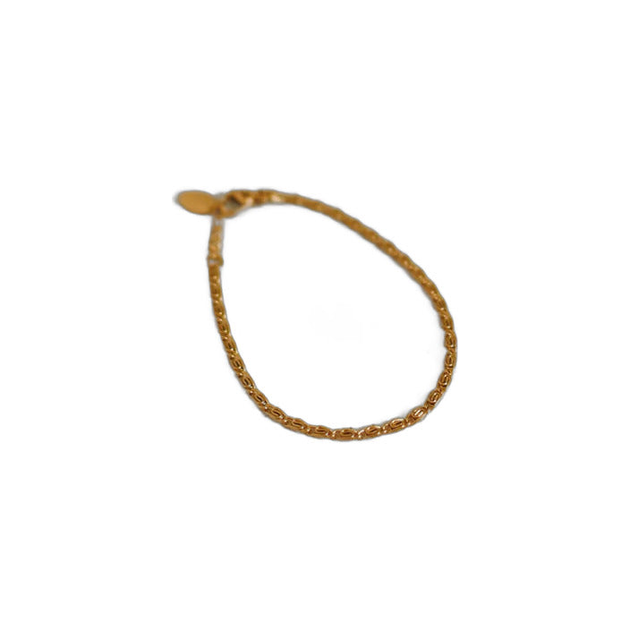 Bracelet Charlène Acier inoxydable or
