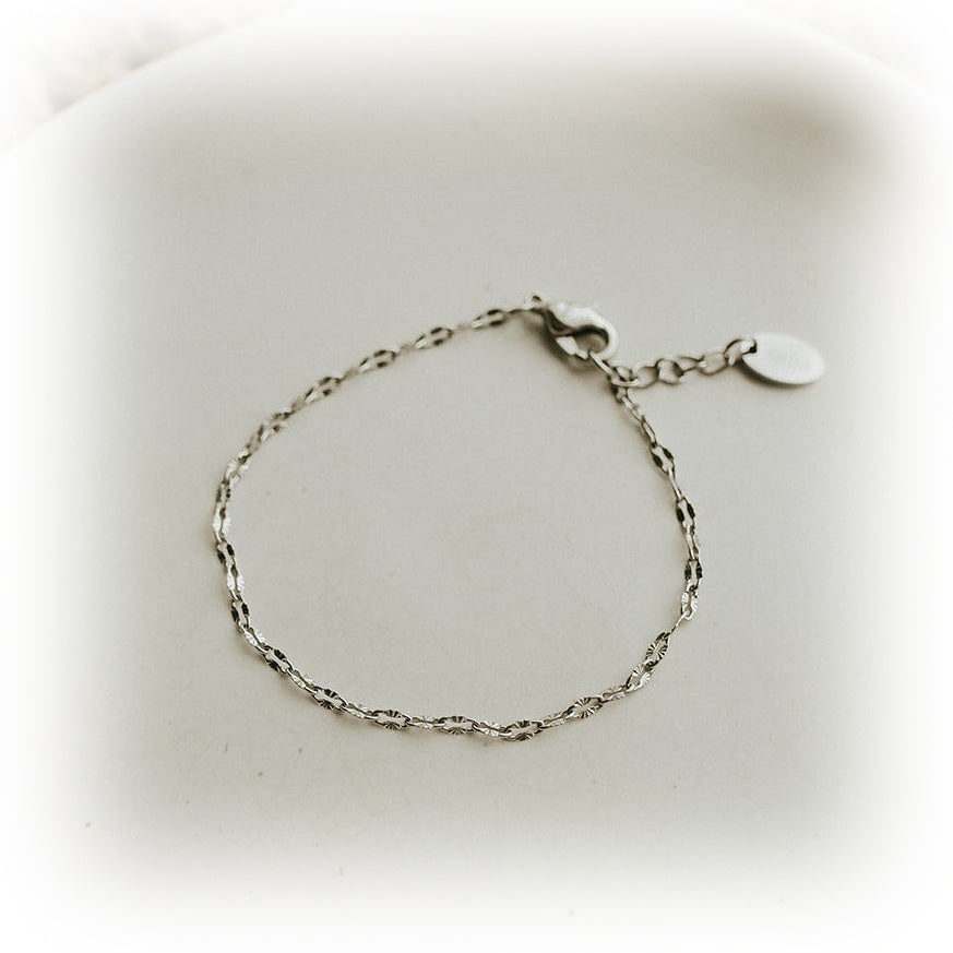 Zira bracelet, silver-tone version