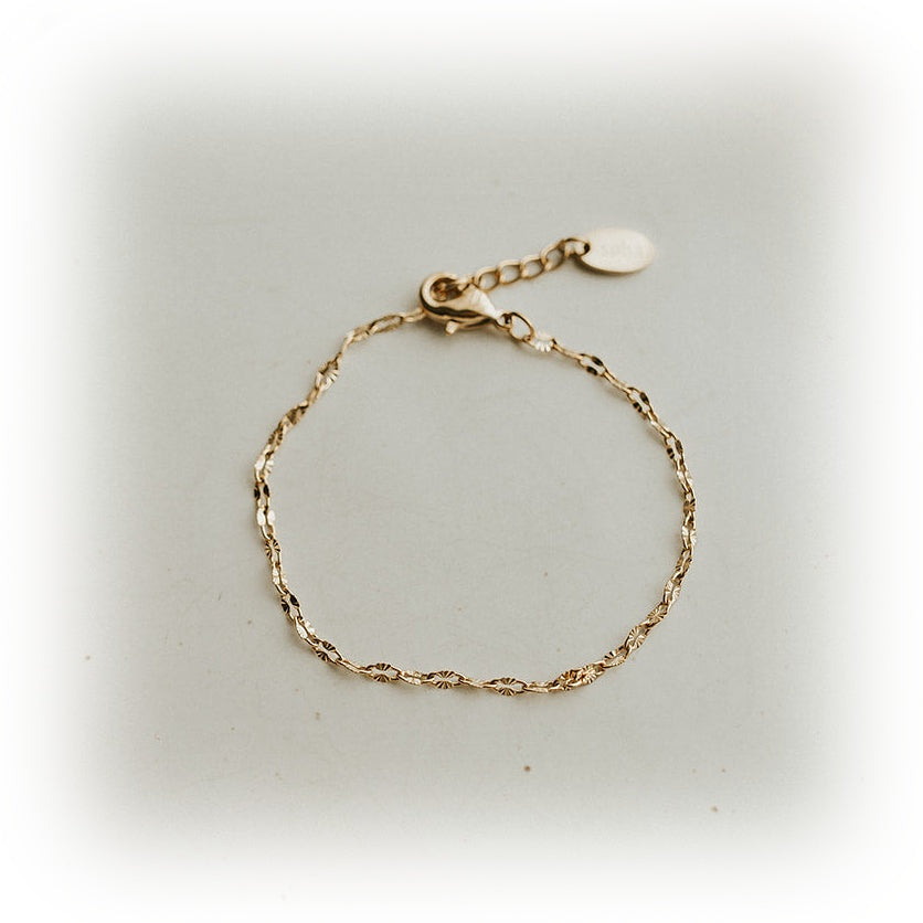 Zira bracelet, gold version
