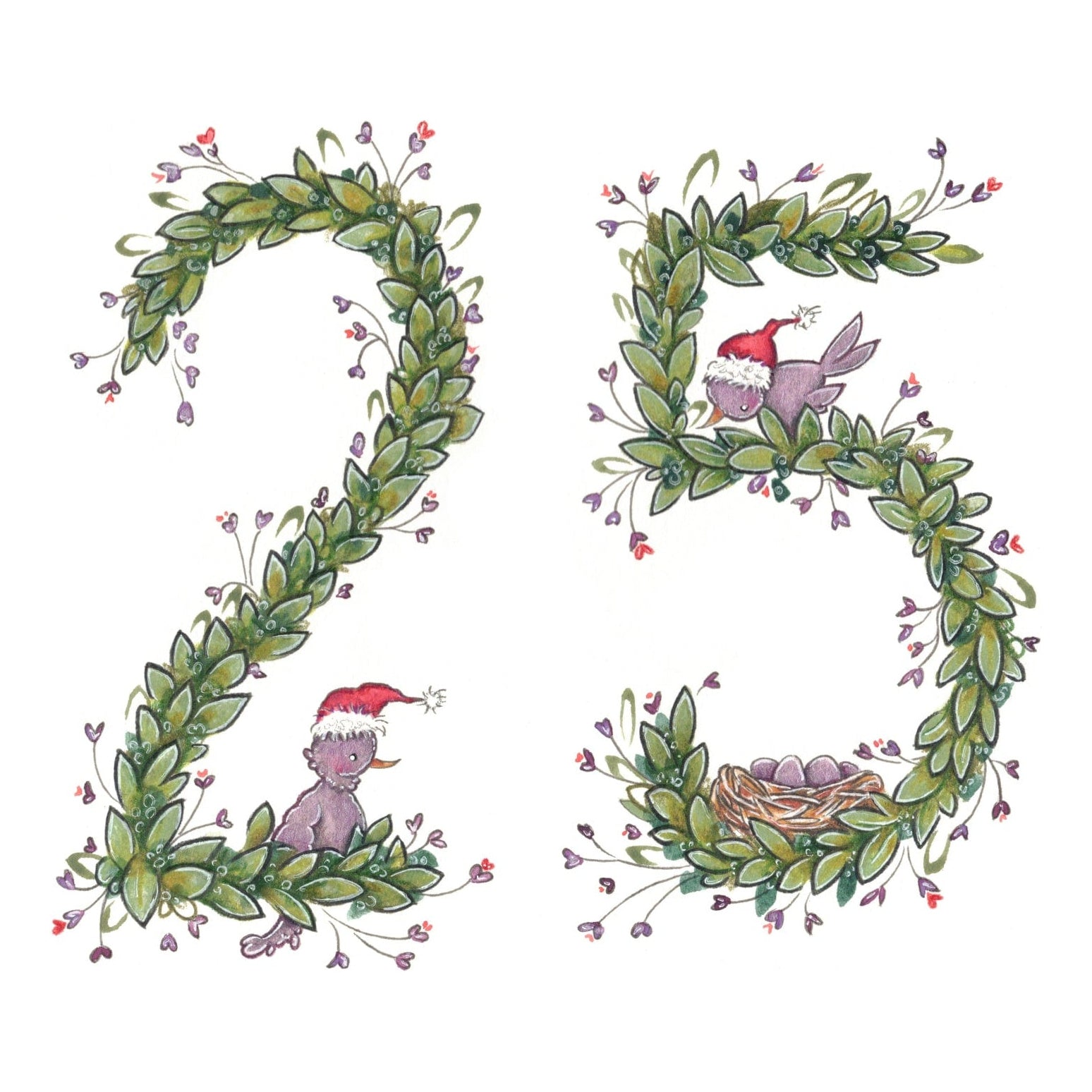 Carte de souhaits - 25
