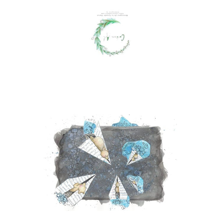 Carte de souhaits - Les Messagers de la Grande Ourse