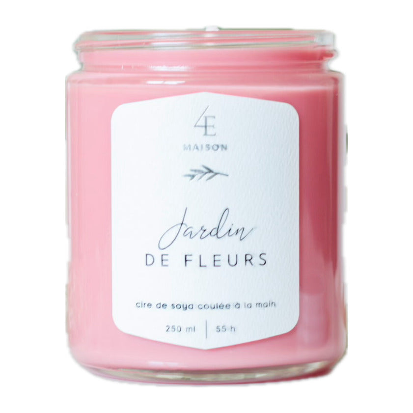 Chandelle - Jardin de fleurs