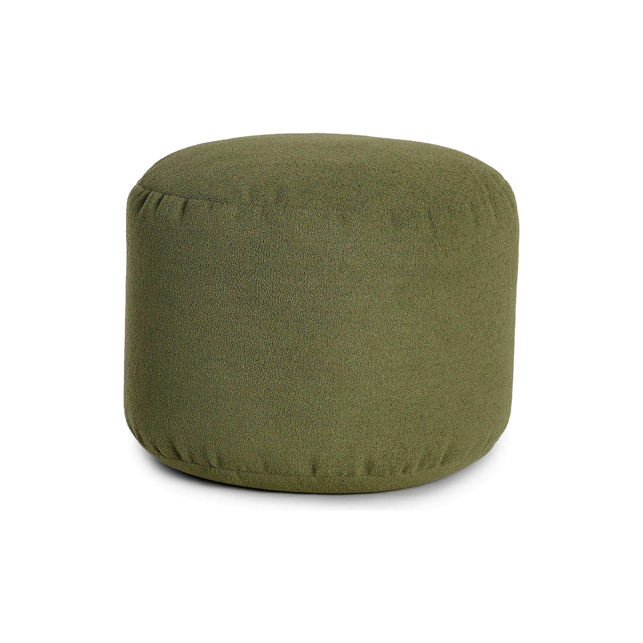 Pouf Repose-Pieds Rond - Paloma
