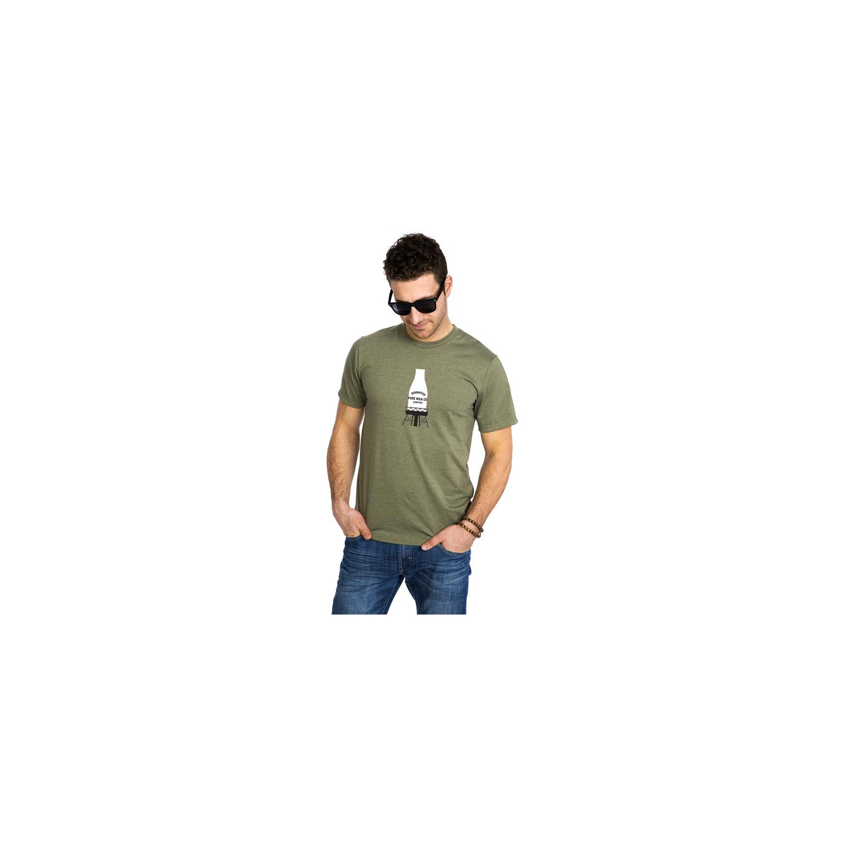 T-shirt pour homme - Guaranteed Pure Milk
