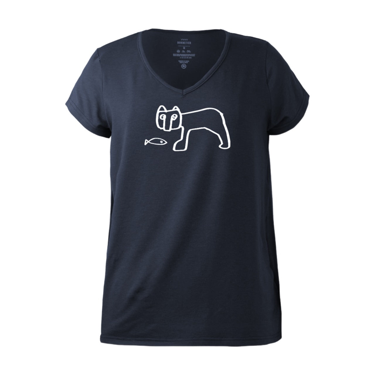 T-shirt Femme Noir - Chinook