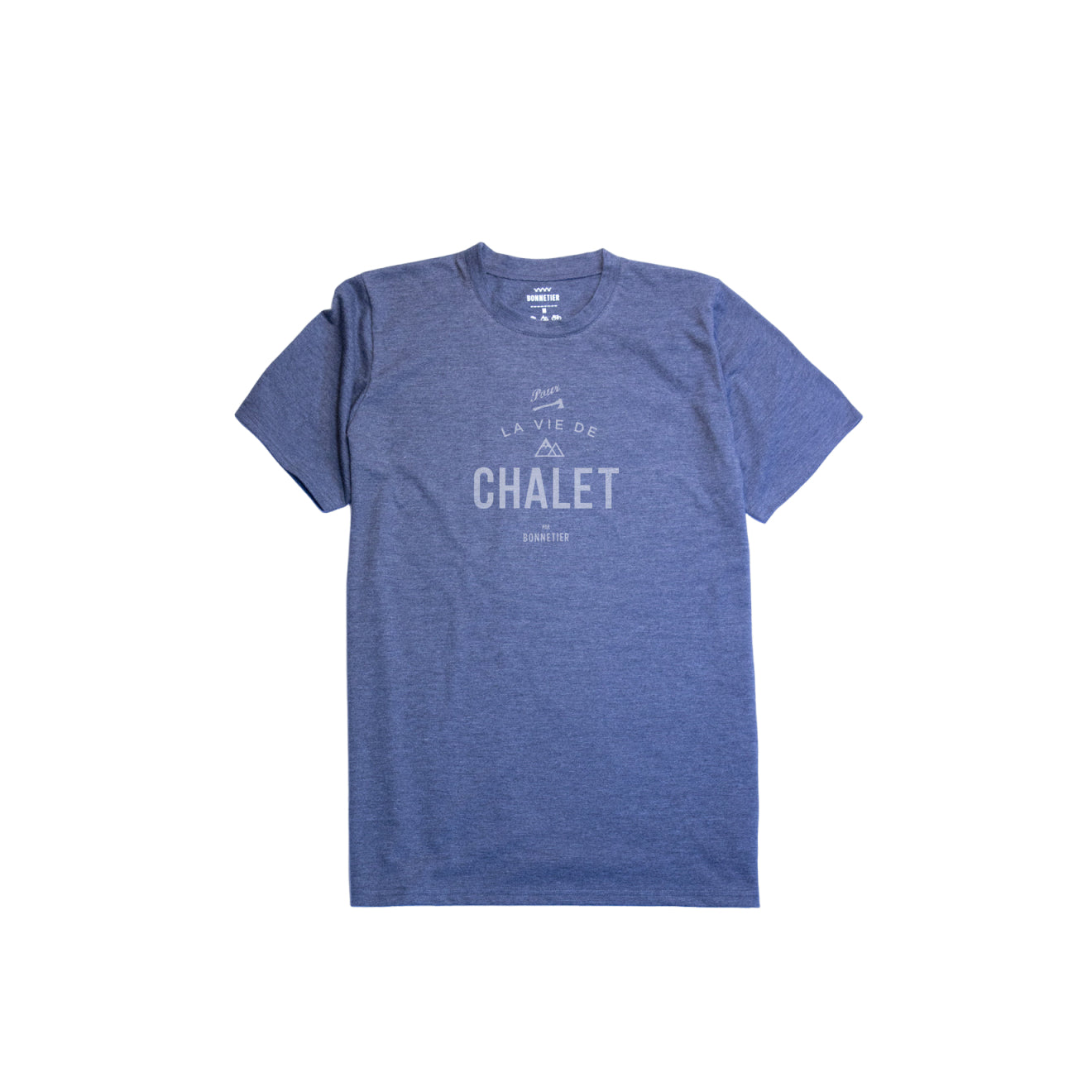 T-Shirt Homme Bleu chiné - Chalet