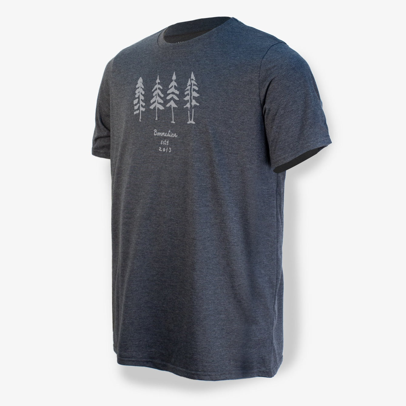 T-Shirt Homme Charbon - Quatre Arbres