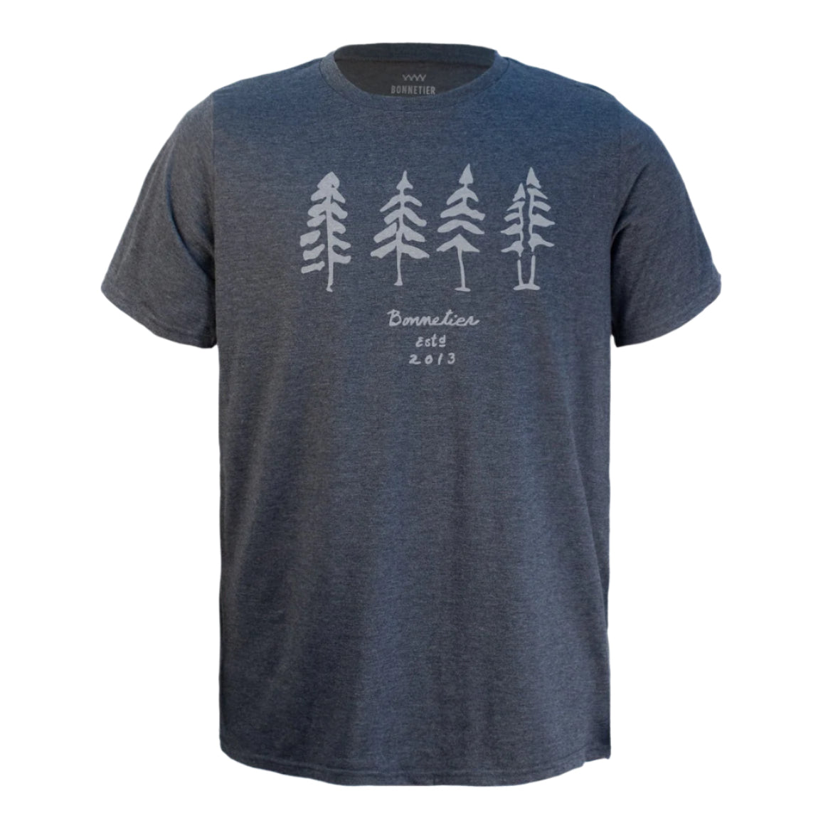 T-Shirt Homme Charbon - Quatre Arbres