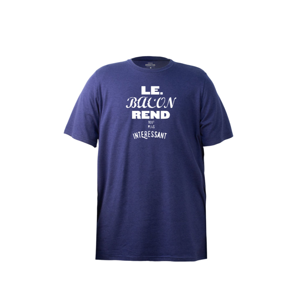 T-Shirt Homme Cobalt - Bacon