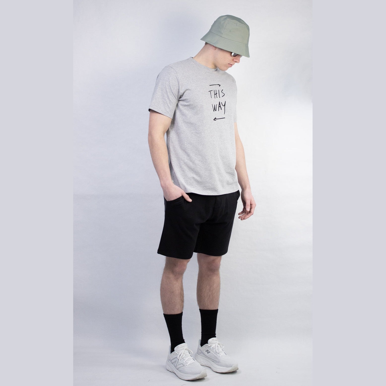 T-Shirt Homme Gris Athlétique - This Way