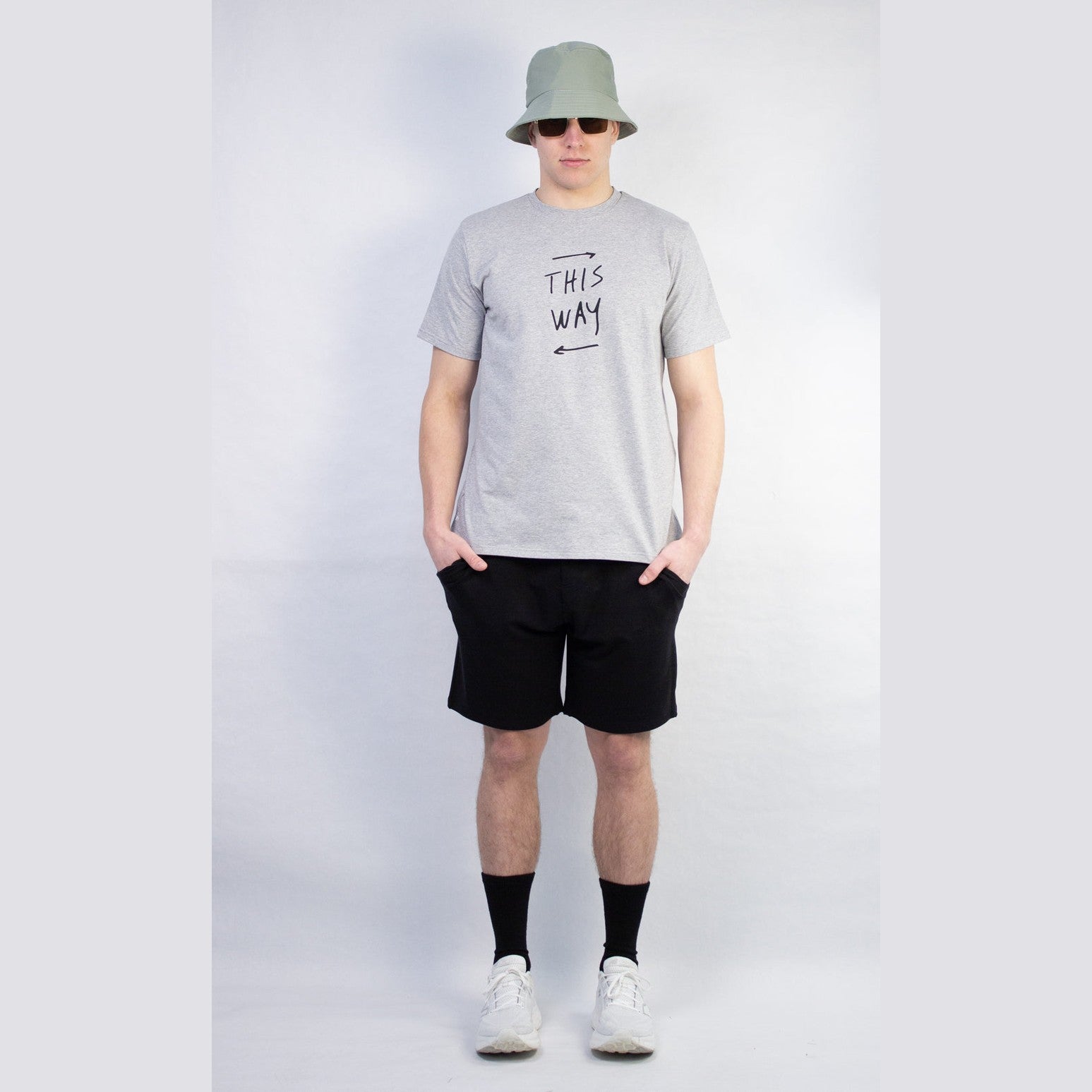 T-Shirt Homme Gris Athlétique - This Way