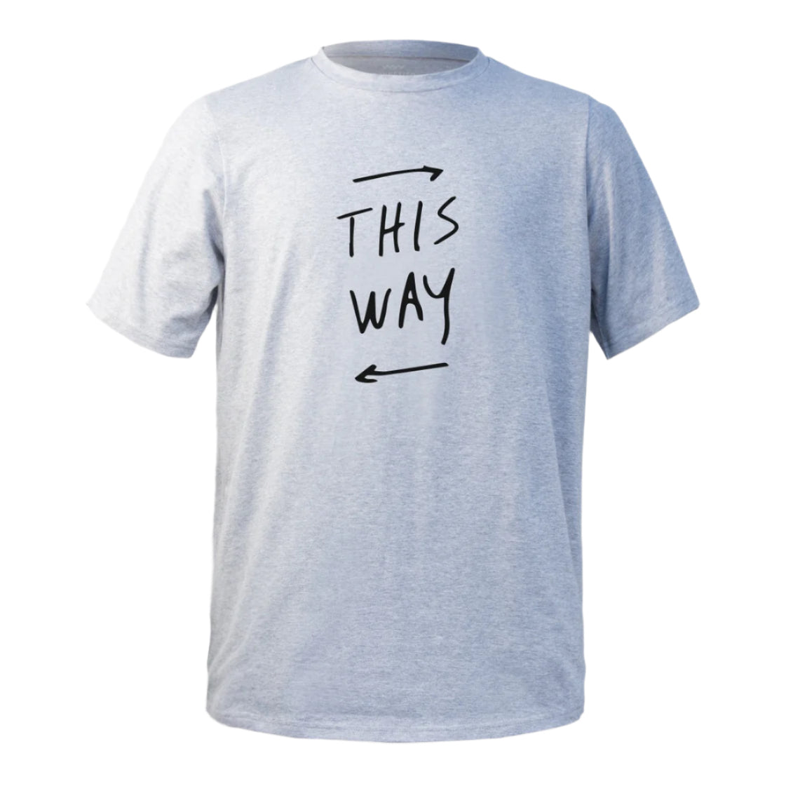 T-Shirt Homme Gris Athlétique - This Way