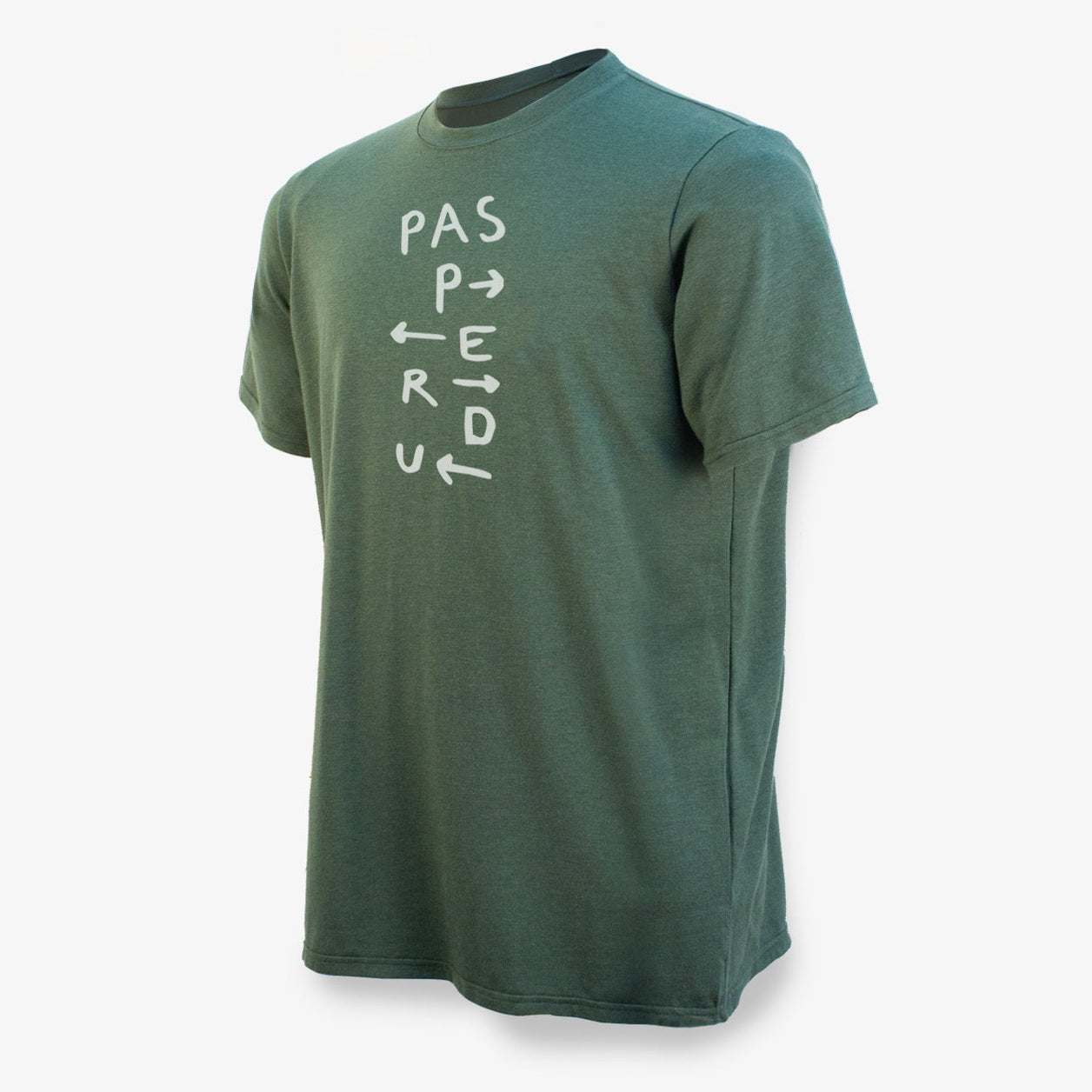 T-Shirt Homme Vert - Pas Perdu