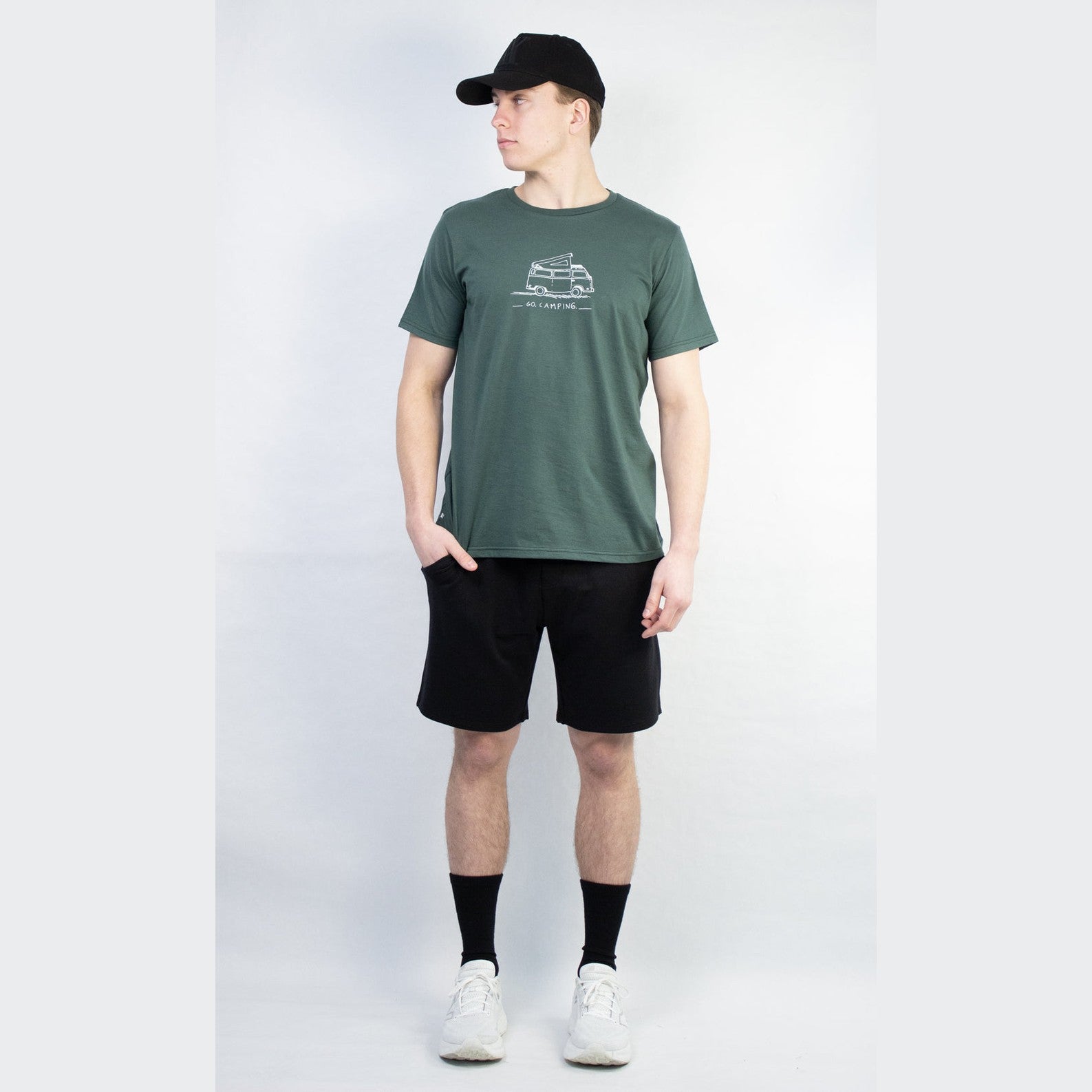 T-Shirt Homme Vert - Van