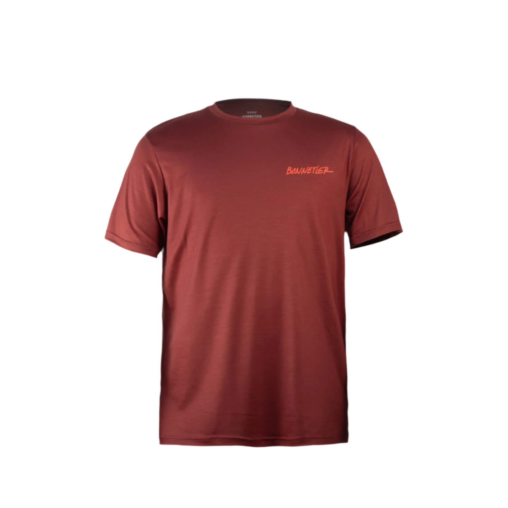 T-Shirt Mérinos Homme Carmin Ultra Léger - Rando