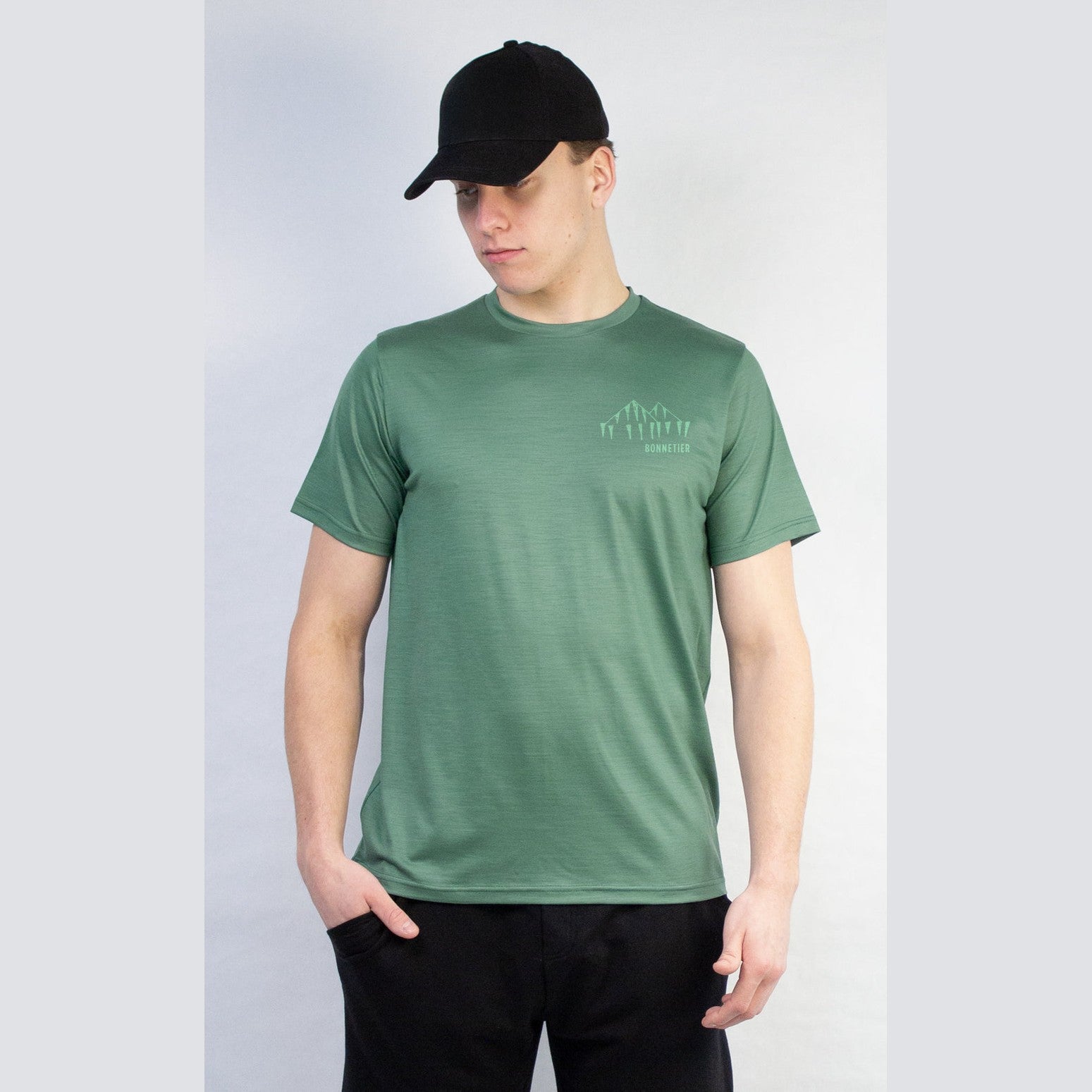 T-Shirt Mérinos Homme Sauje Ultra Léger - Bonnetier Tente