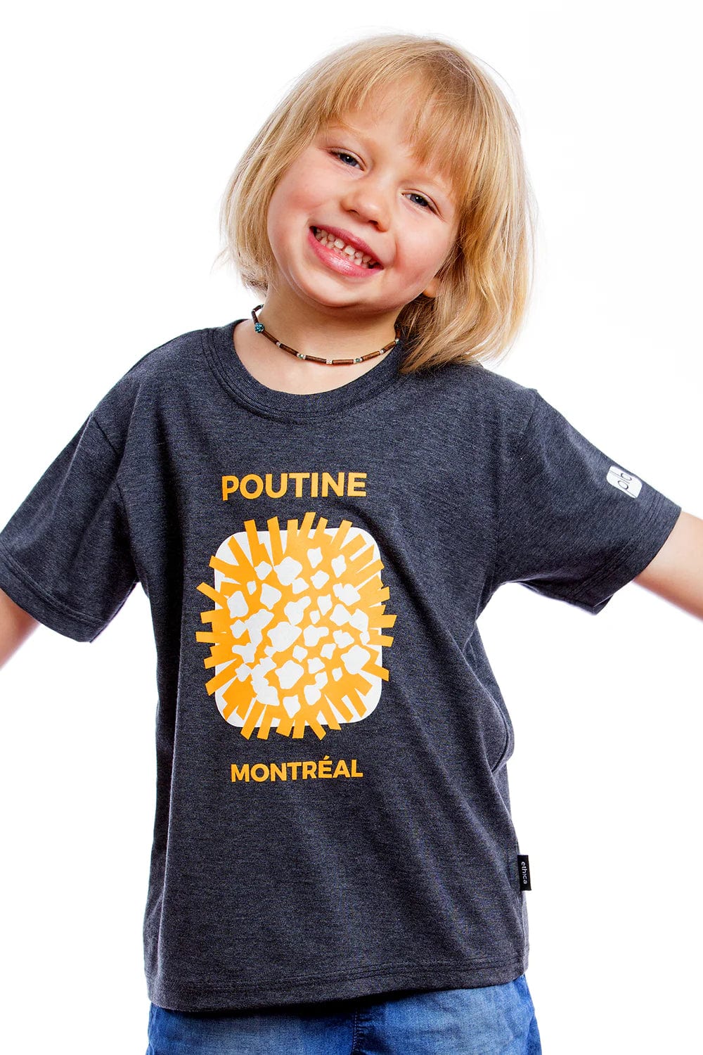 T-shirt pour enfant - Poutine