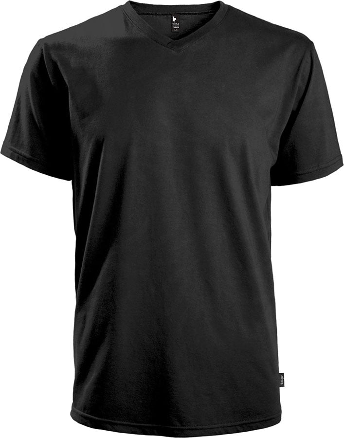 Le t-shirt col en V unisexe