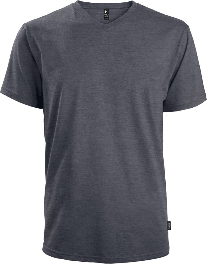 Le t-shirt col en V unisexe