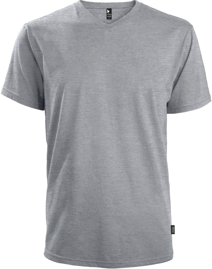 Le t-shirt col en V unisexe