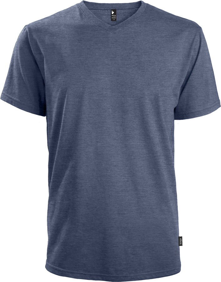 Le t-shirt col en V unisexe