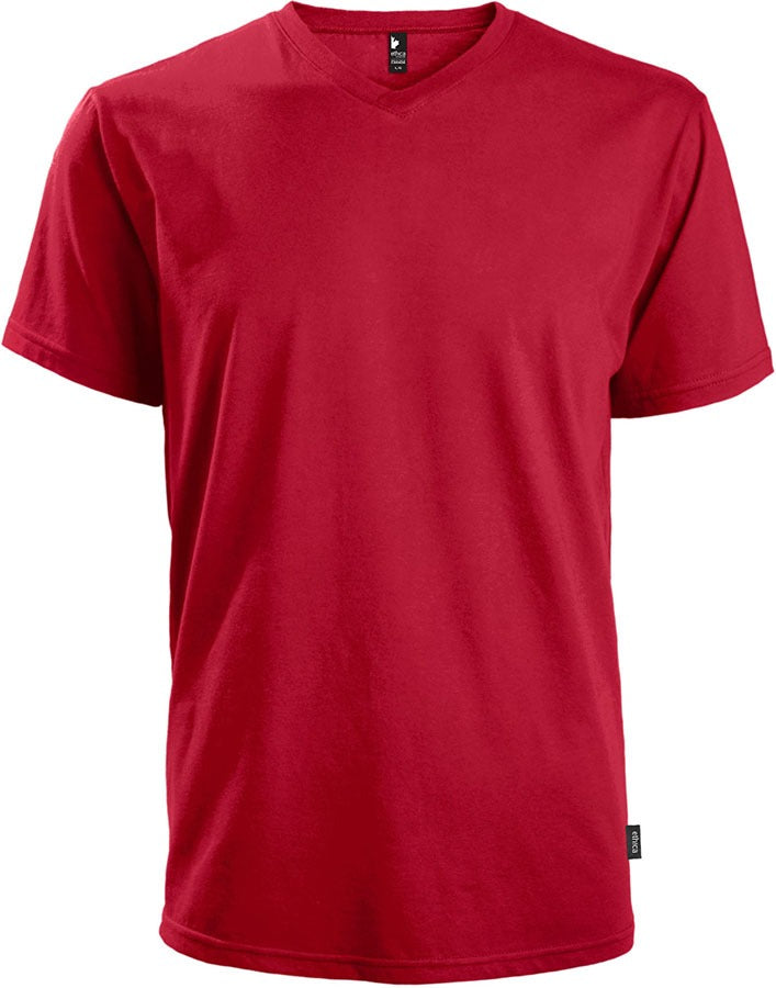 Le t-shirt col en V unisexe