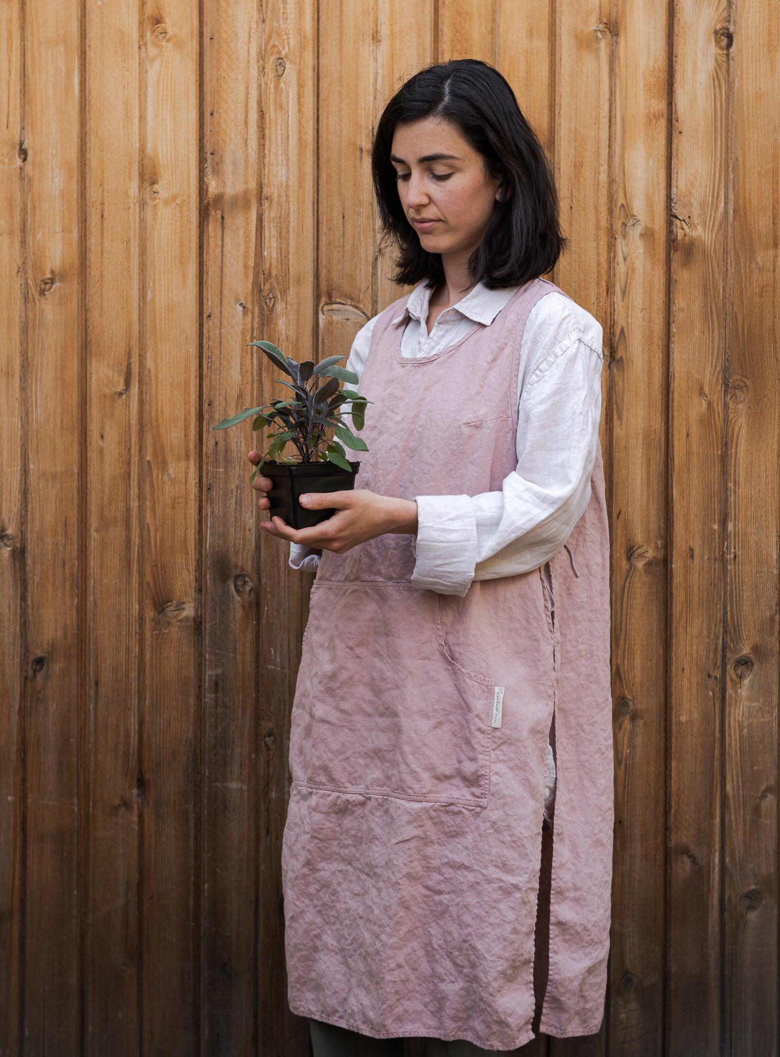 Tablier Jardinier - Vieux-rose