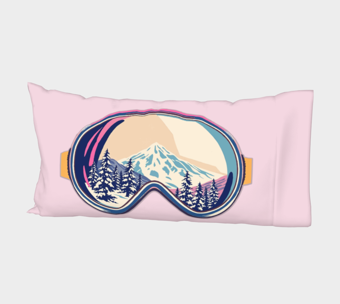 Taie d'oreiller de lit Housse d'oreiller en ski doux