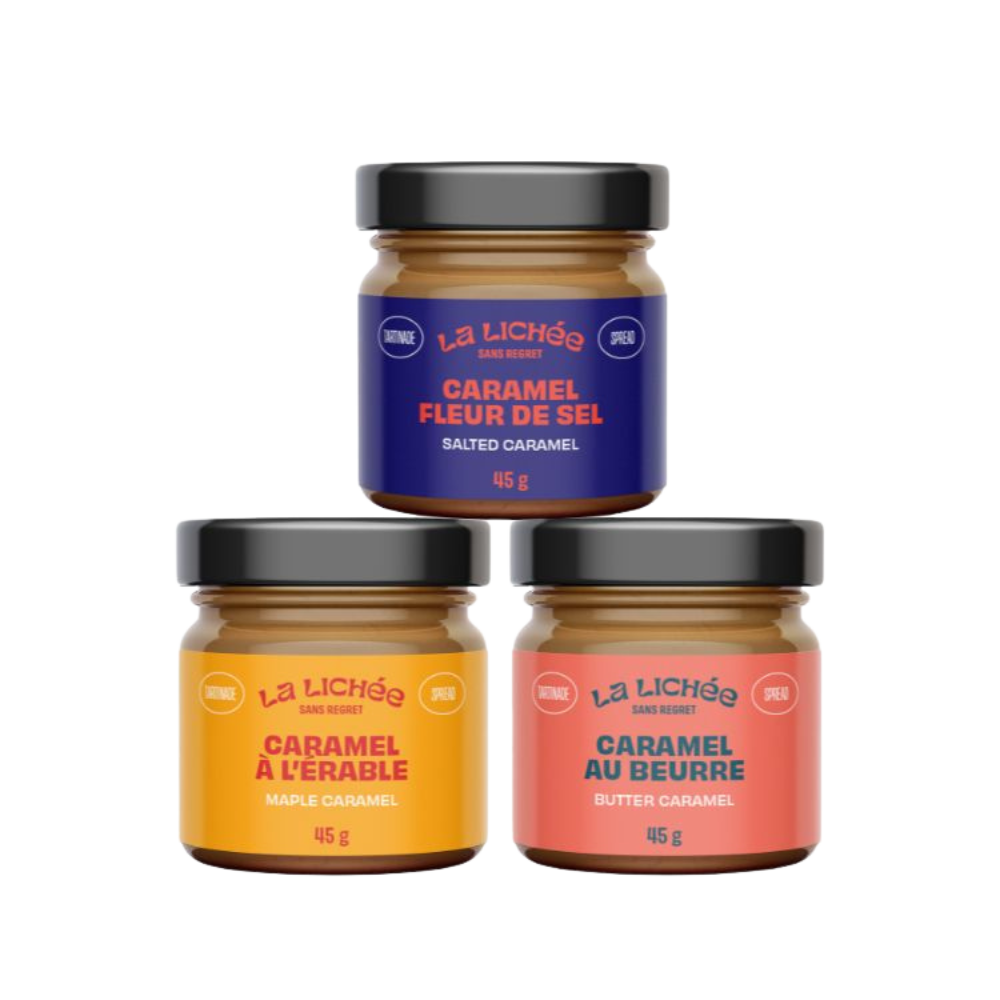 Trio de caramel