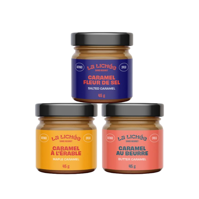 Trio de caramel