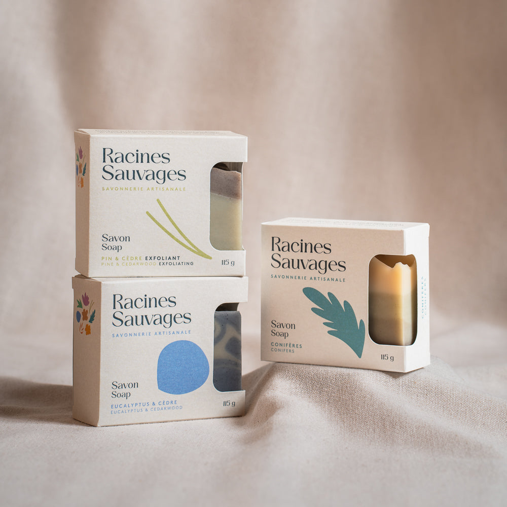 Savon naturel - Trio forestier