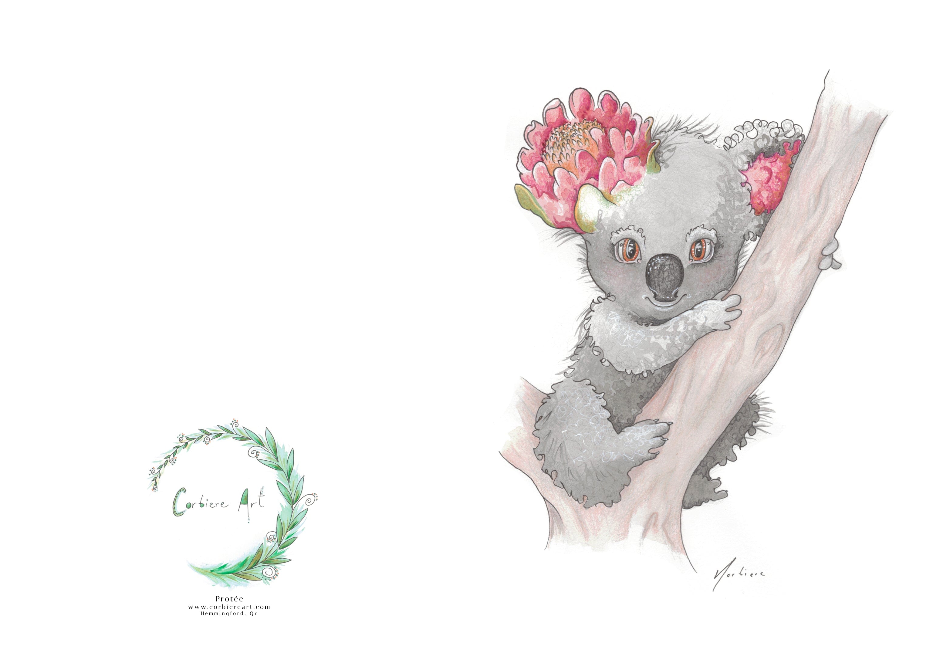 Greeting card - Proteus