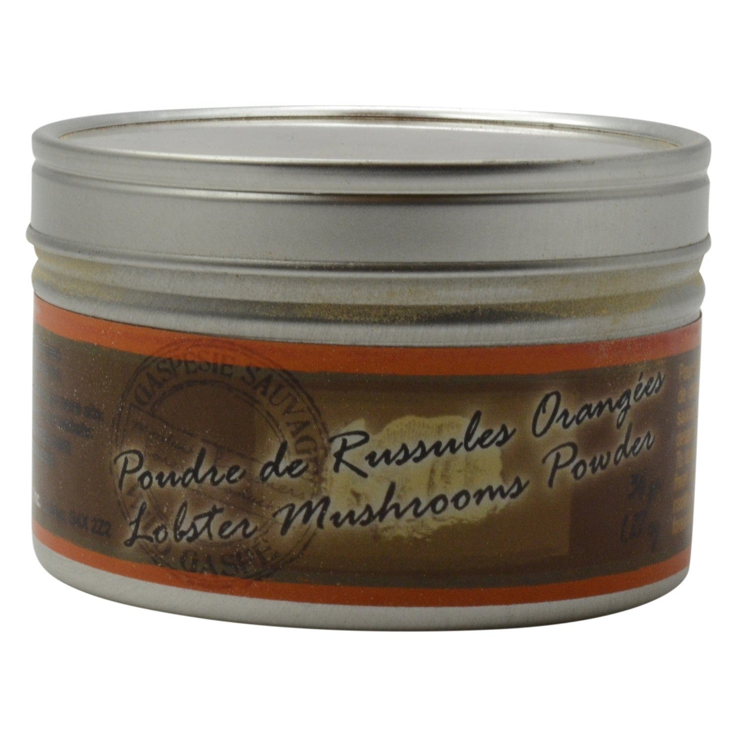 Orange russula powder