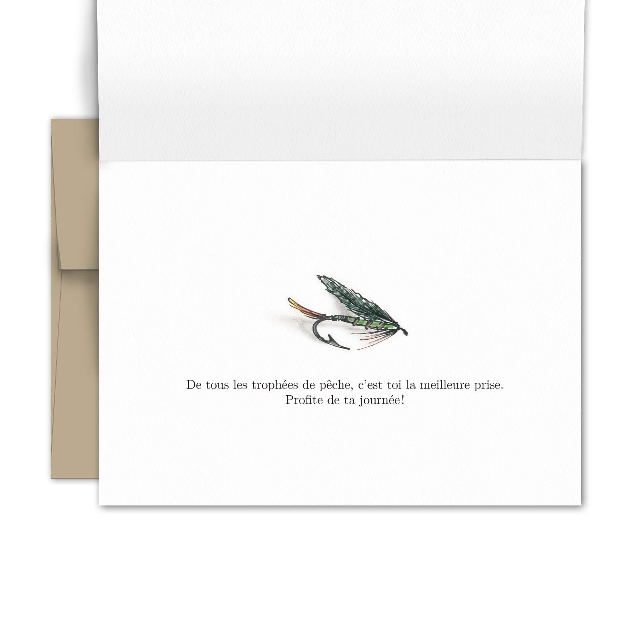 Greeting card - Father's Day - Fisherman