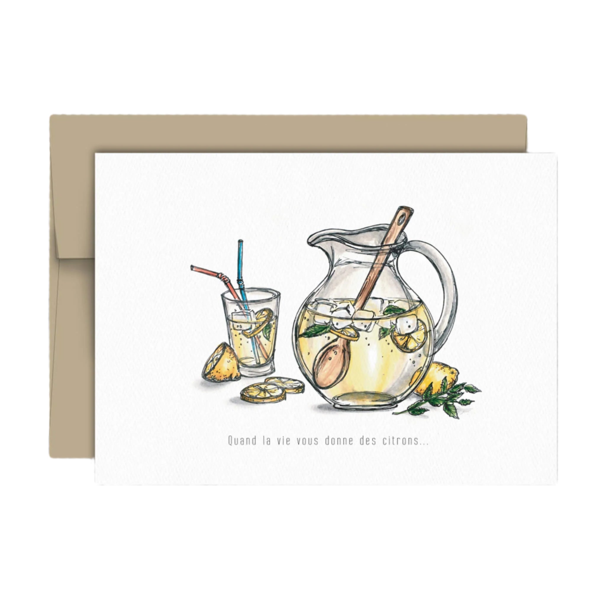 Greeting card - Lemonade