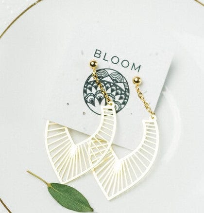 Boucles d'oreilles - Esmée par Bloom Bijoux Bohèmes vendu par SignéLocal.com