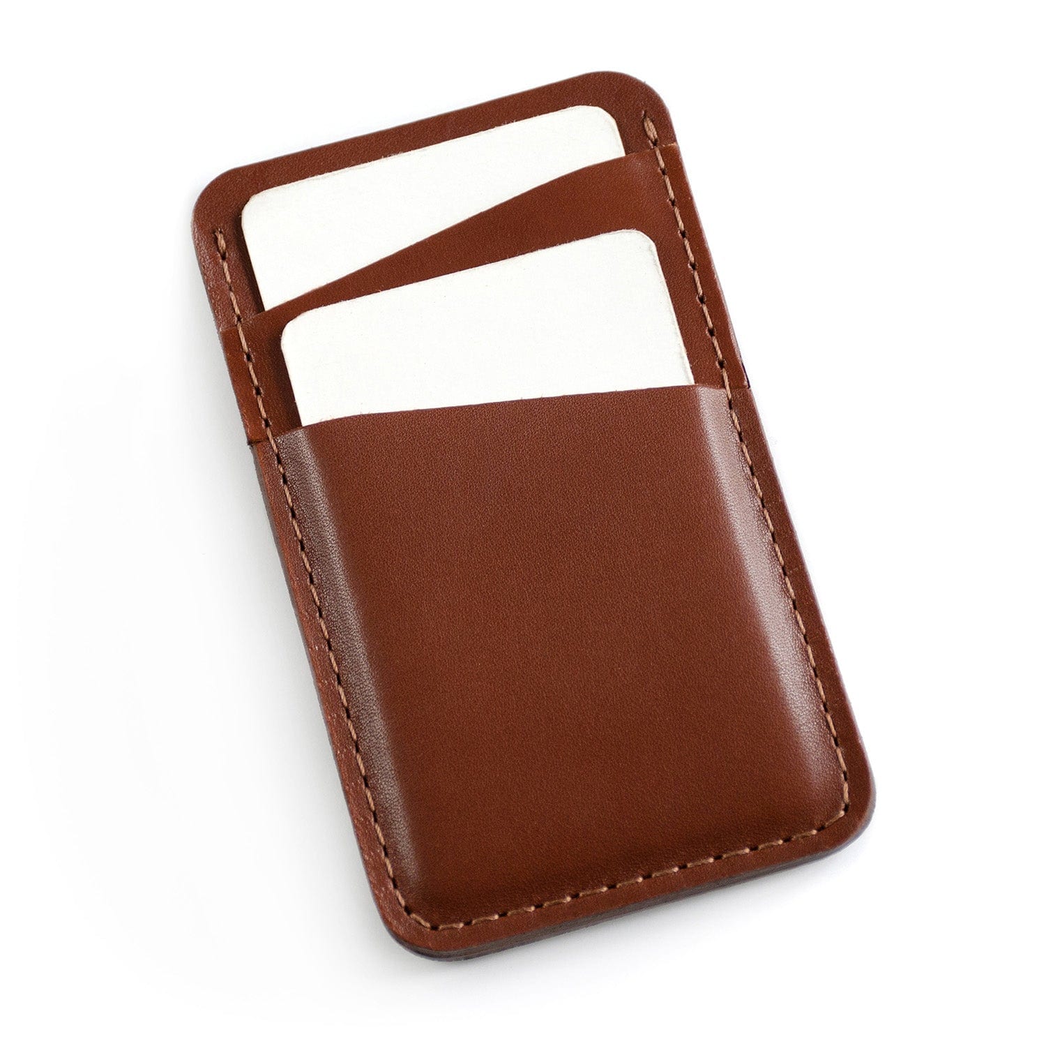 Brown Leather Card Holder