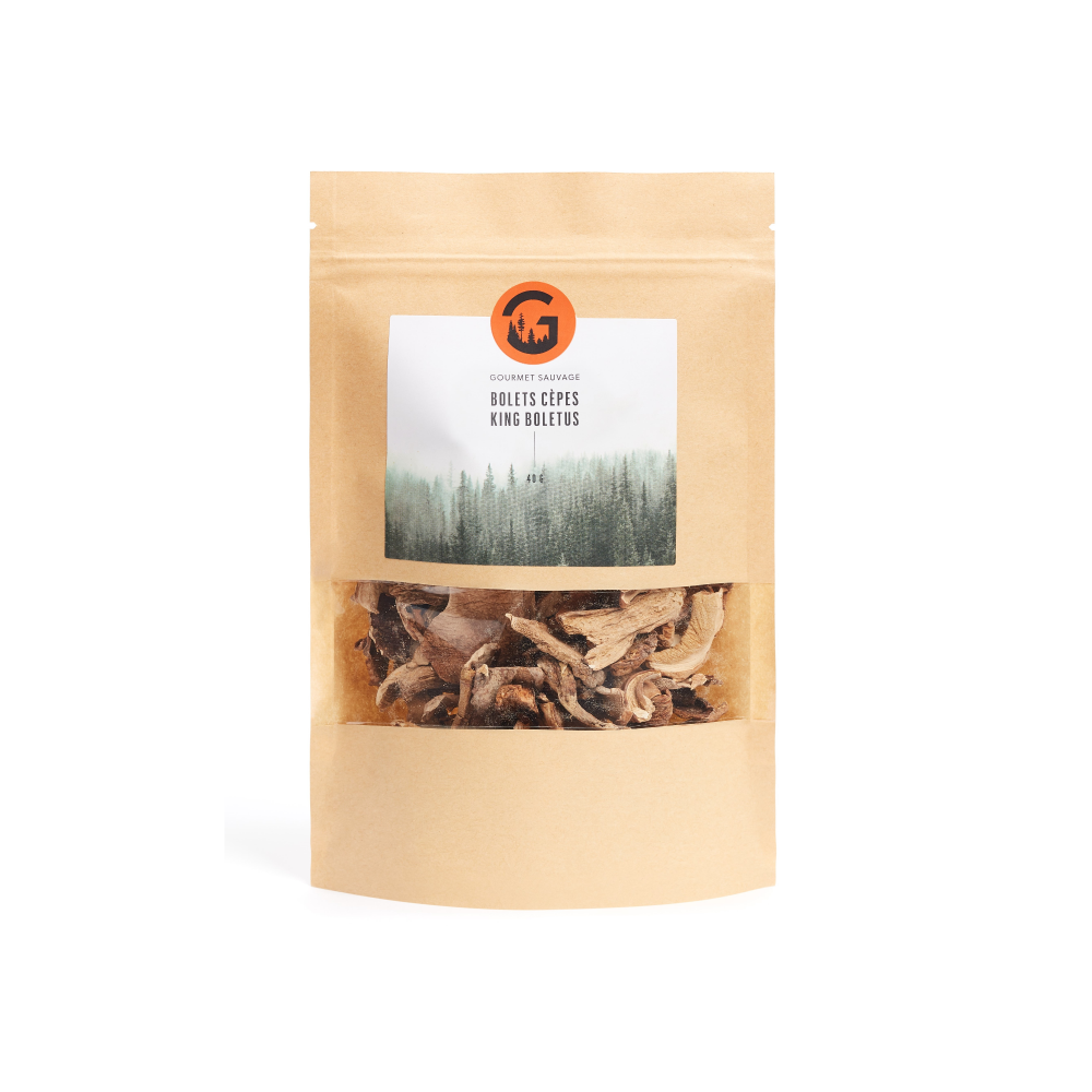 Dried local porcini mushrooms