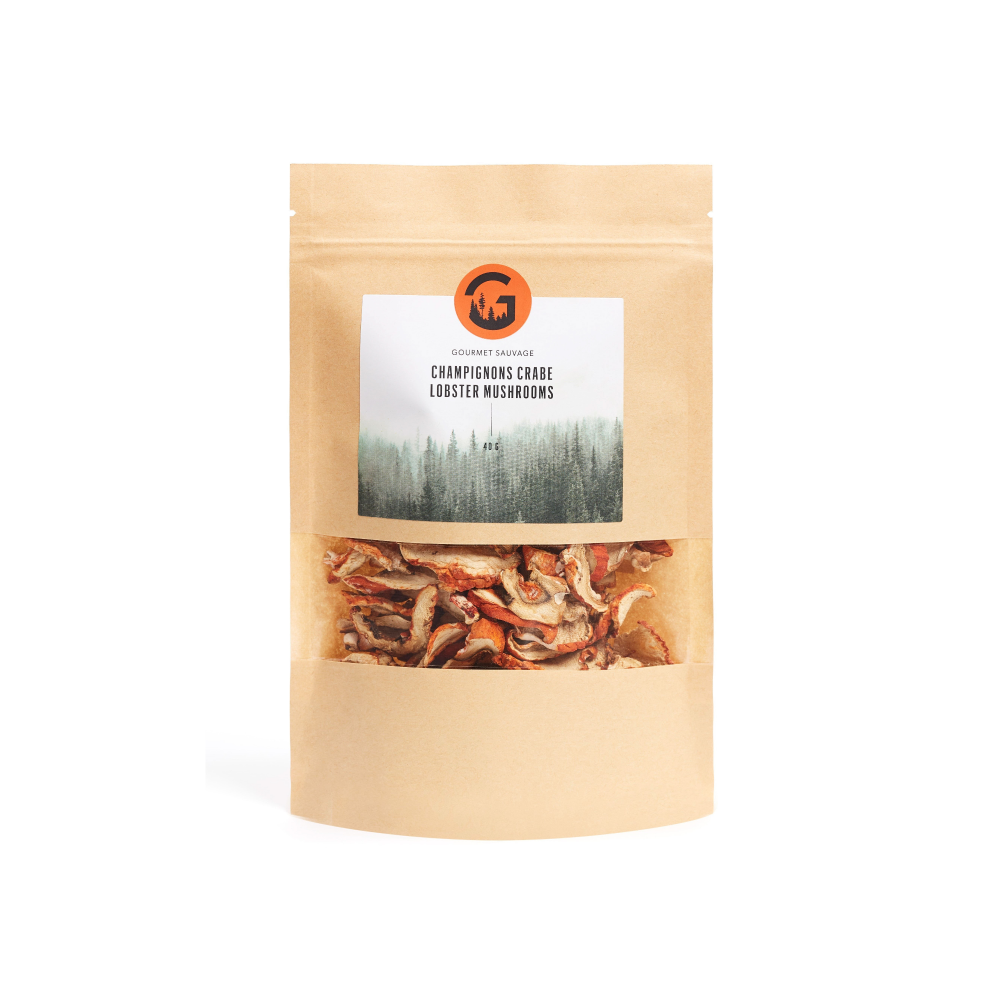 Champignons crabes du terroir séchés