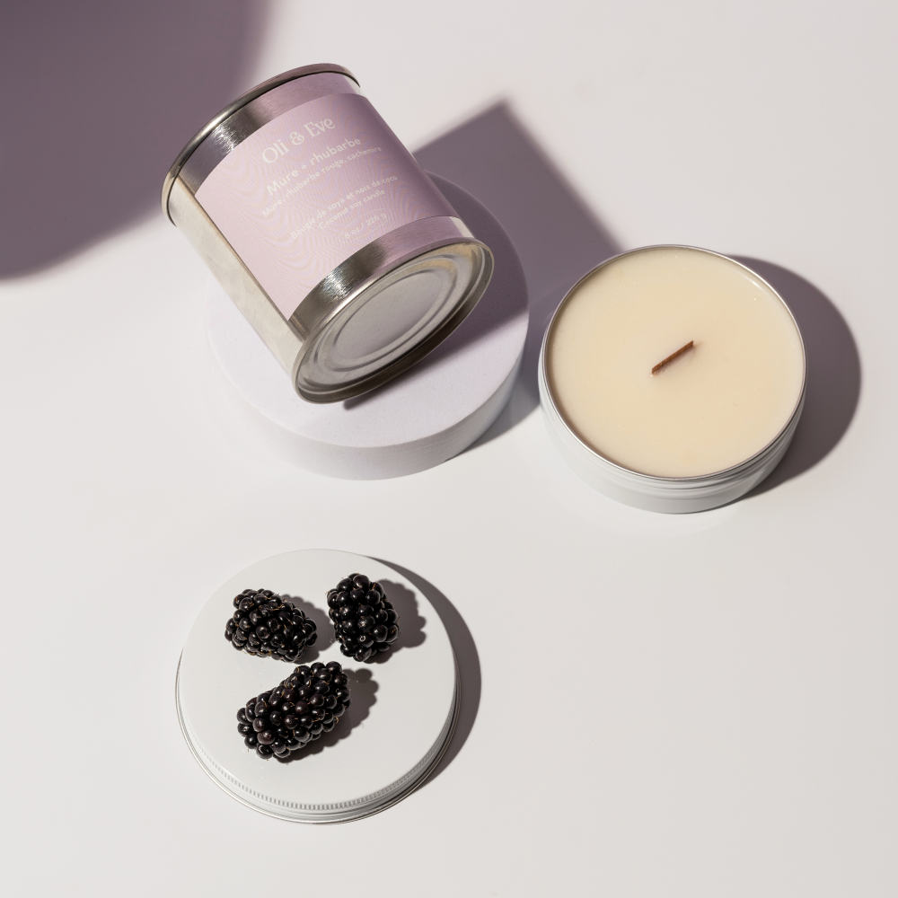 Candle - Blackberry and rhubarb