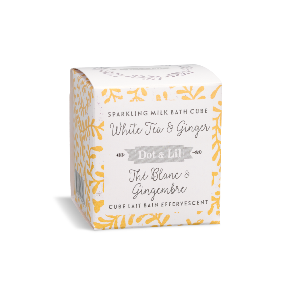 Sparkling bath milk cube | Choose your scent