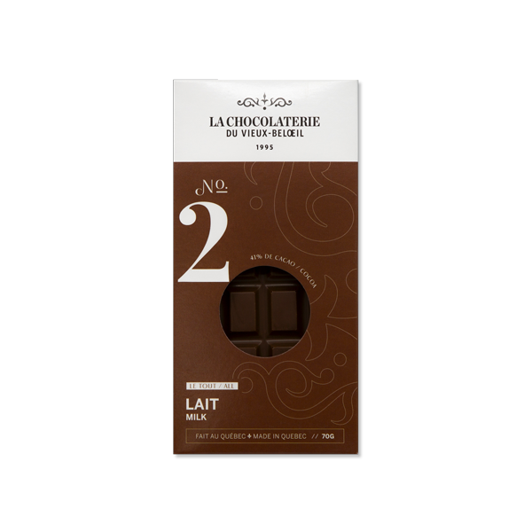 Tablette de chocolat - Le tout lait