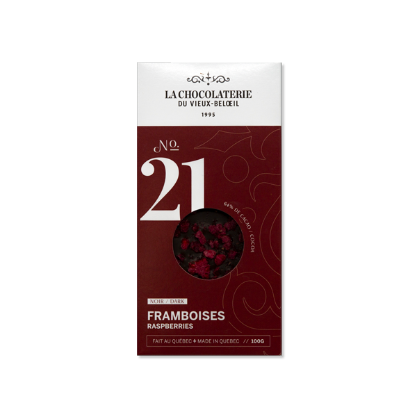 Tablette de chocolat - Framboise