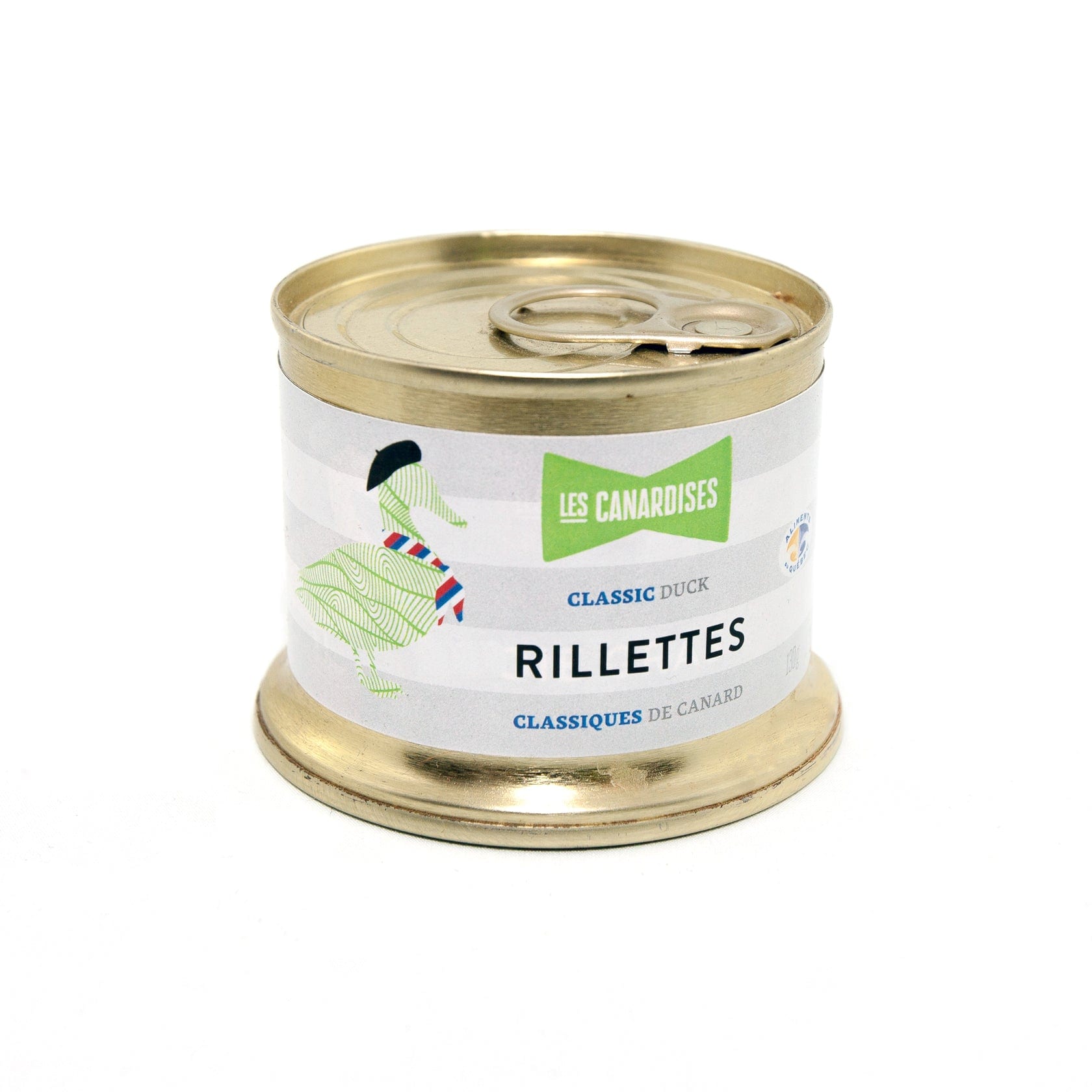 Rillettes classiques pur canard